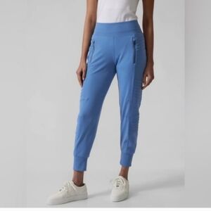 Athleta Venice Moto Jogger  Cottage Blue Size Small